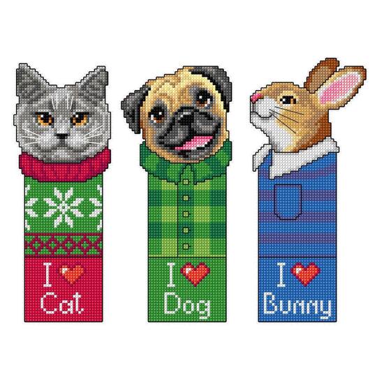 Orchidea Pets Counted Cross Stitch Kit Set